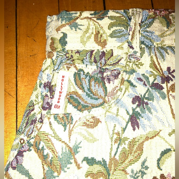 Vintage floral style midi skirt - Picture 2 of 8